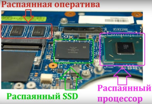 распаяные модули